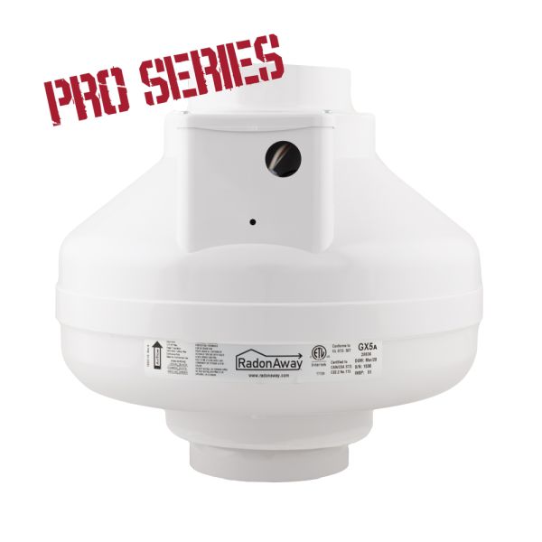GX5A Pro Series Radon Fan | RadonAway