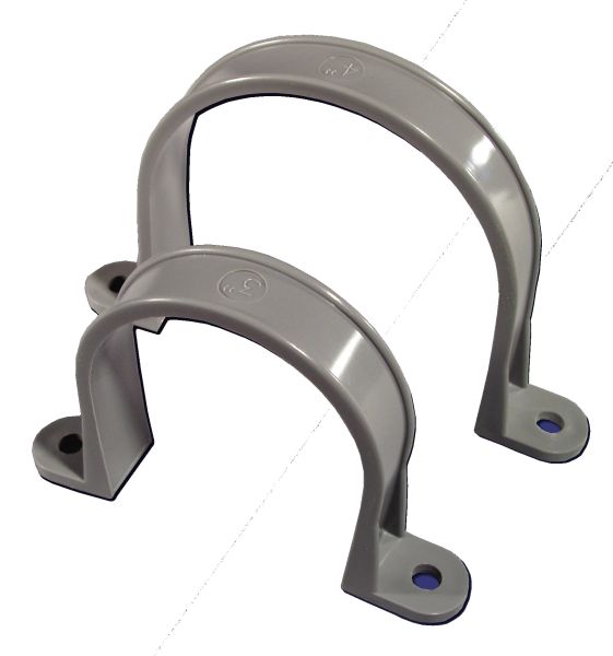 Plastic pipe strap discount