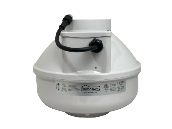 Low Voltage Radon Fan LV175, Radon Fan | RadonAway