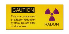 Caution Component Label