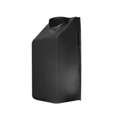 Black Outdoor Fan Cover Kit with 4” Cutout