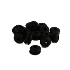 4" 2-Hole Strap Rubber Grommet