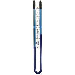 U-TUBE MANOMETER, 0"-6.5", RADONAWAY