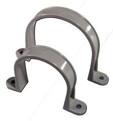4" 2-Hole Plastic Strap Pipe Clamp