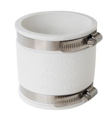 3" x 3" White Fernco® Flexible Coupling