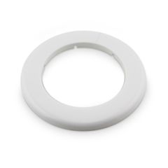 4" White Trim Plate