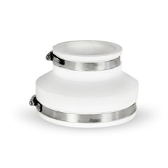 3" x 6" White Fernco® Flexible Coupling