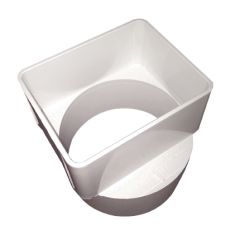Downspout Adaptor - 4" x 3" Offset