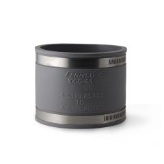 Fernco Flexible Coupling - 4" x 4" Gray