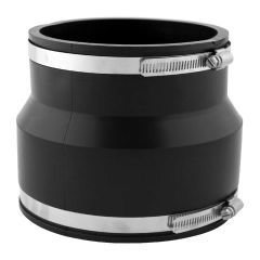 Fernco Flexible Coupling - 6" x 6" Black