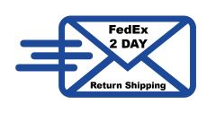FedEx 2-Day Return Shipping to MA LAB