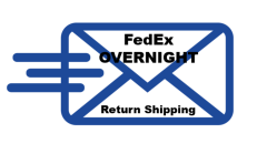 FedEx Priority Overnight Return Shipping to MA LAB