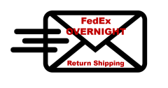 FedEx Priority Overnight Return Shipping to PA LAB