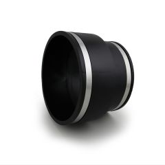 COUPLING, 4X8, BLACK