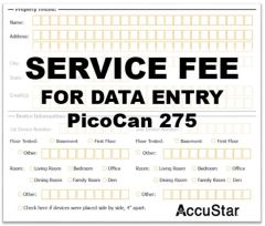 Data Entry Service Fee for PicoCan 275