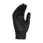 5-MIL Nitrile Gloves, Black (Box of 50)