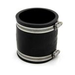 3" x 3" Black Fernco® Flexible Coupling