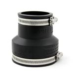 2" x 3" Black Fernco® Flexible Coupling