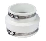 4" x 6" White Fernco® Flexible Coupling