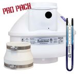 RP145 Pro Pack with 4" x 3" Couplings