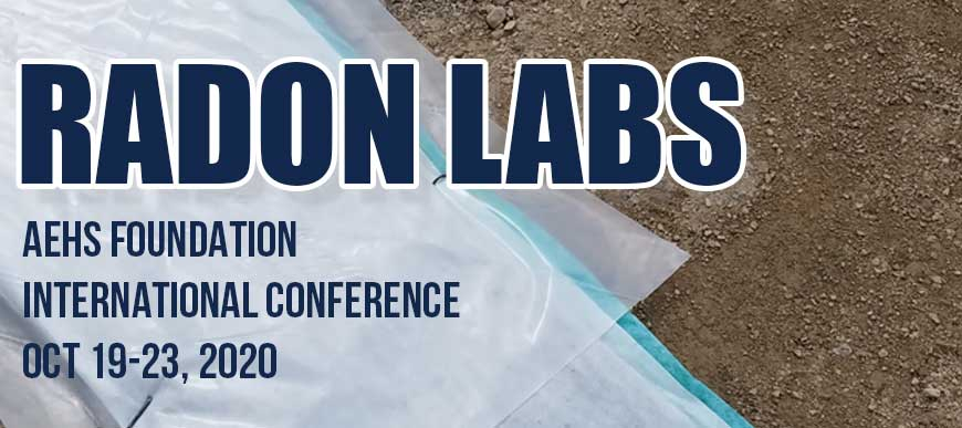 Radon Testing Products and Laboratory Analysis