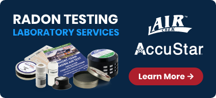 radon laboratory services